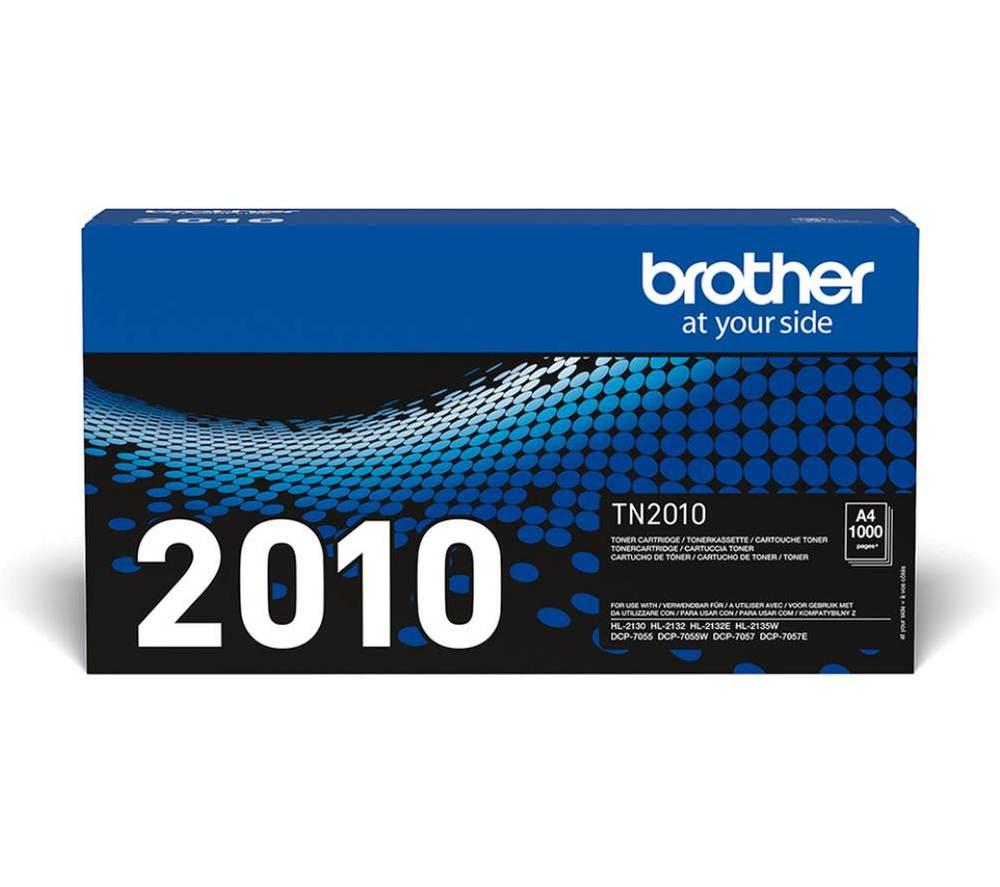 Brother TN-2010 Toner Cartridge, Black, Single Pack, Standard Yield, Includes 1 x Toner Cartridge, Brother Genuine Supplies