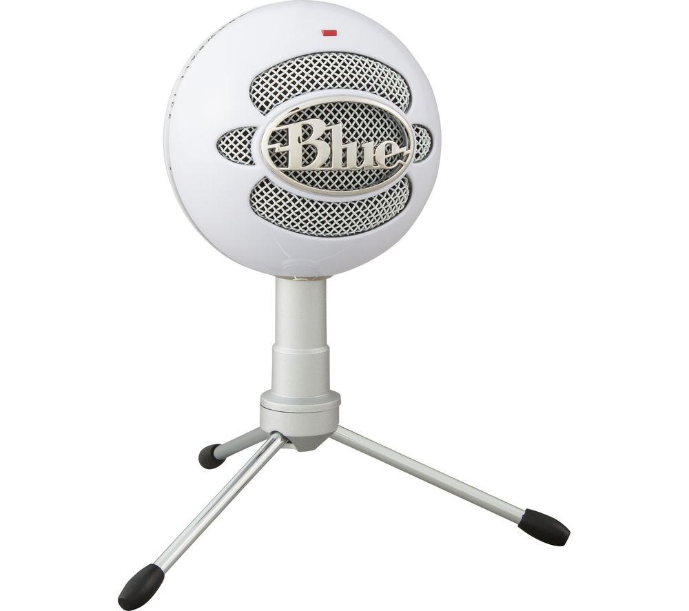 Buy BLUE Snowball iCE USB Streaming Microphone White CurrysIE