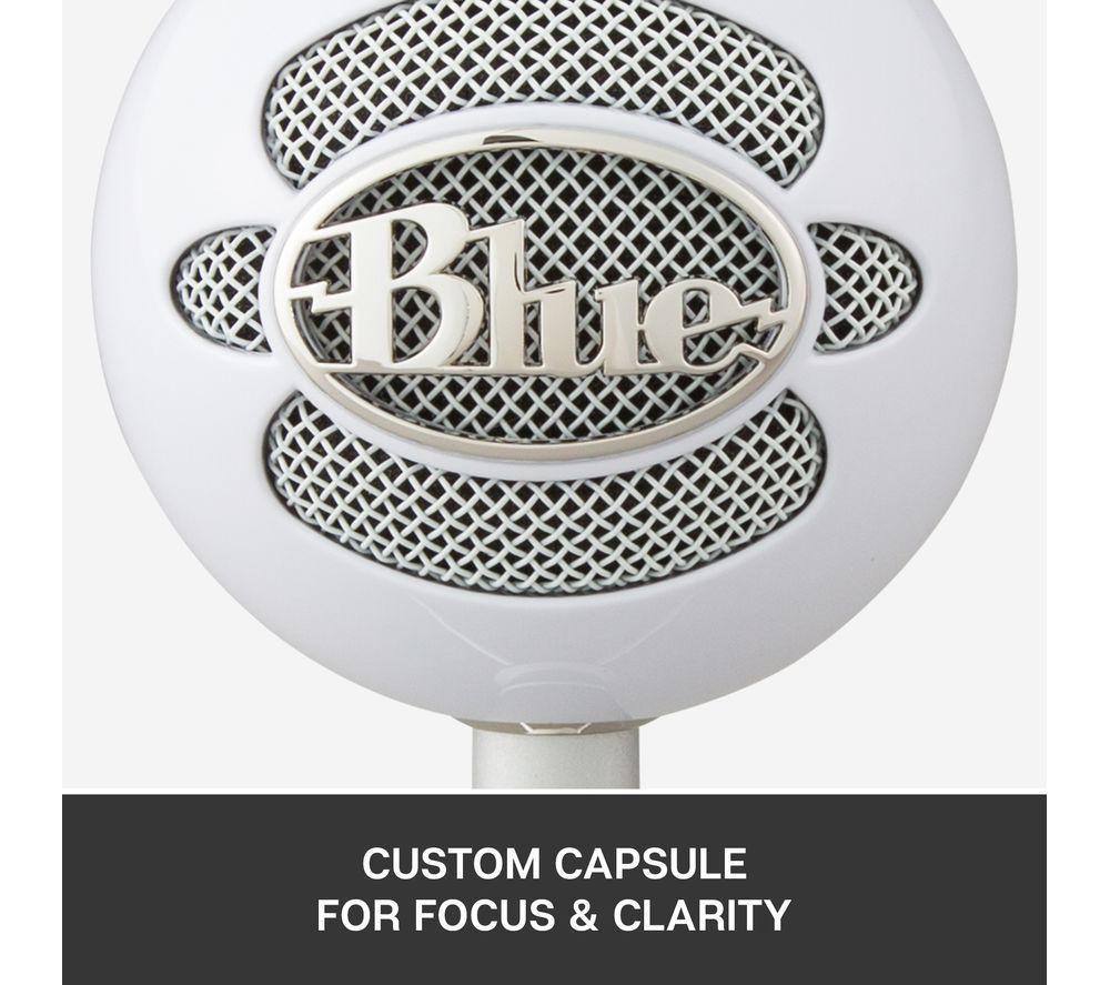 Buy BLUE Snowball iCE USB Streaming Microphone White Currys