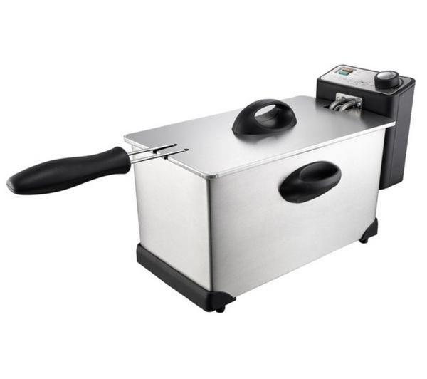 LOGIK L30PFS12 Professional Deep Fryer – Stainless steel image number 2