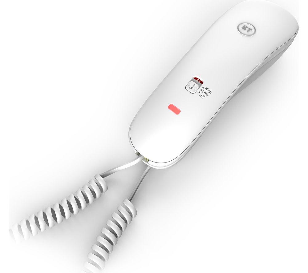 BT Duet 210 Corded Phone - White image number 3 of 5