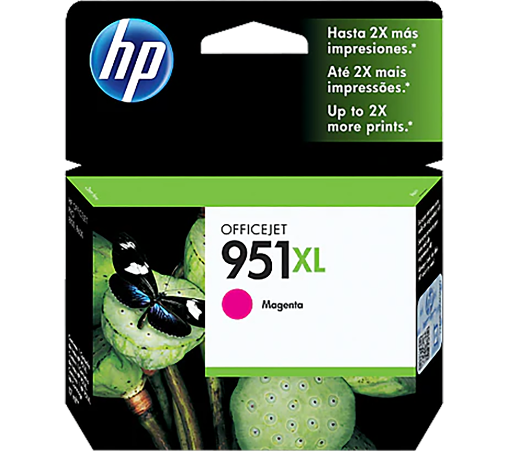 HP 951XL Original Magenta Ink Cartridge, Magenta