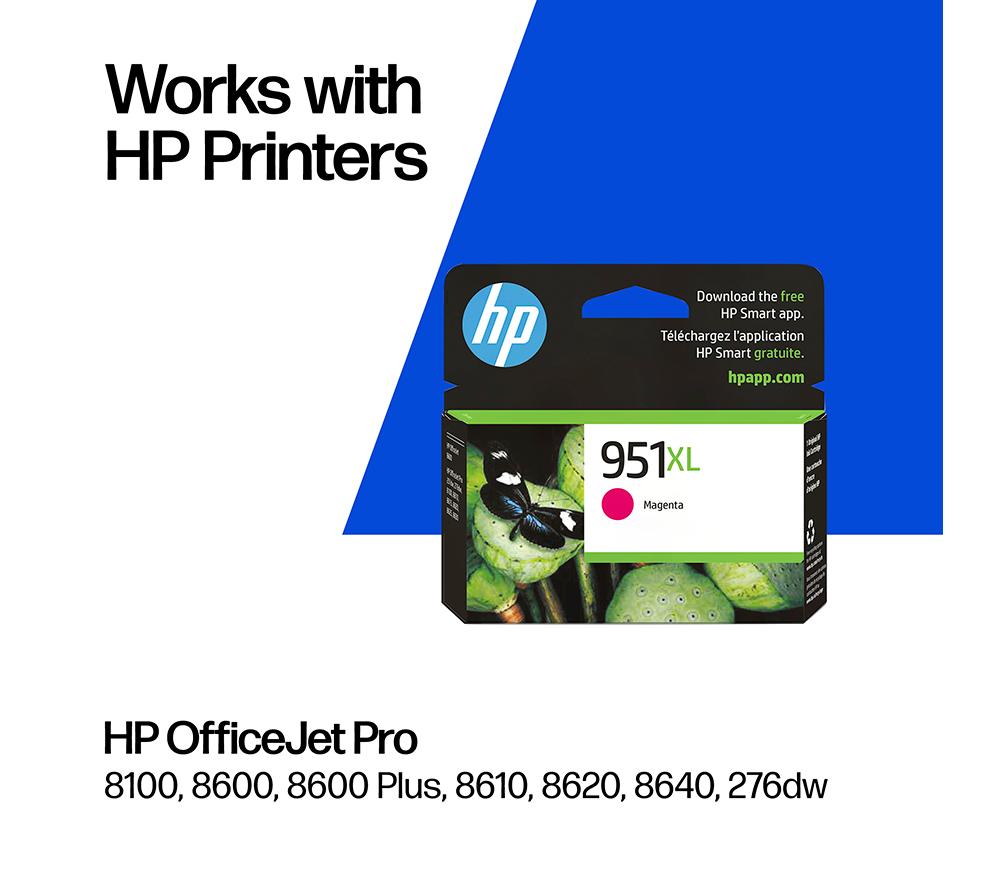 HP 951XL Original Magenta Ink Cartridge image number 2 of 16
