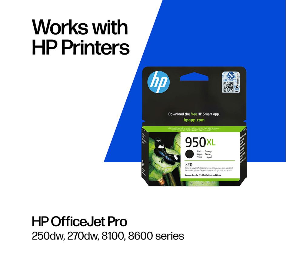 HP 950XL Original Black Ink Cartridge image number 2 of 14