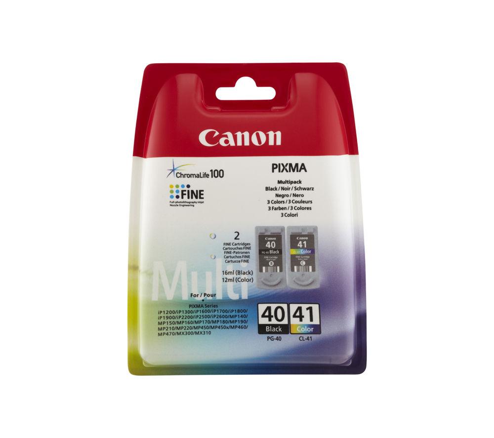 CANON PG-40/CL-41 Black & Colour Ink Cartridge review