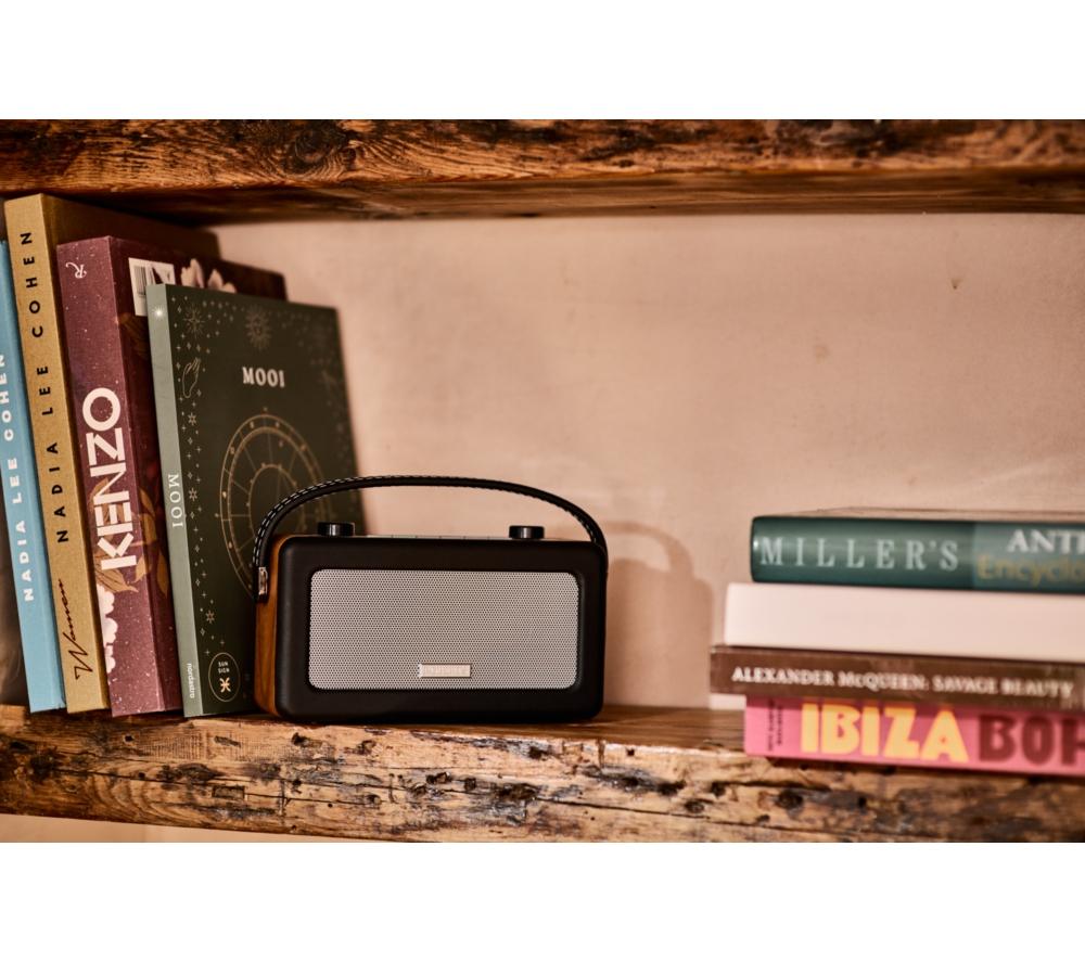 ROBERTS Vintage Portable DAB Radio - Black image number 6 of 8