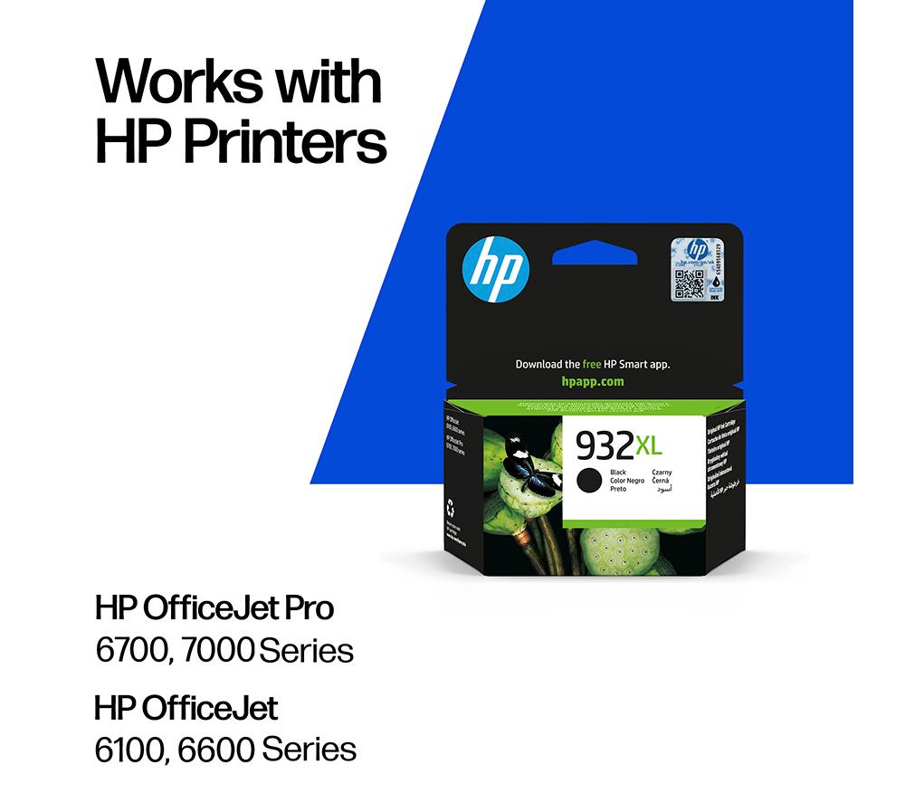 HP 932XL Original Black Ink Cartridge image number 2 of 11