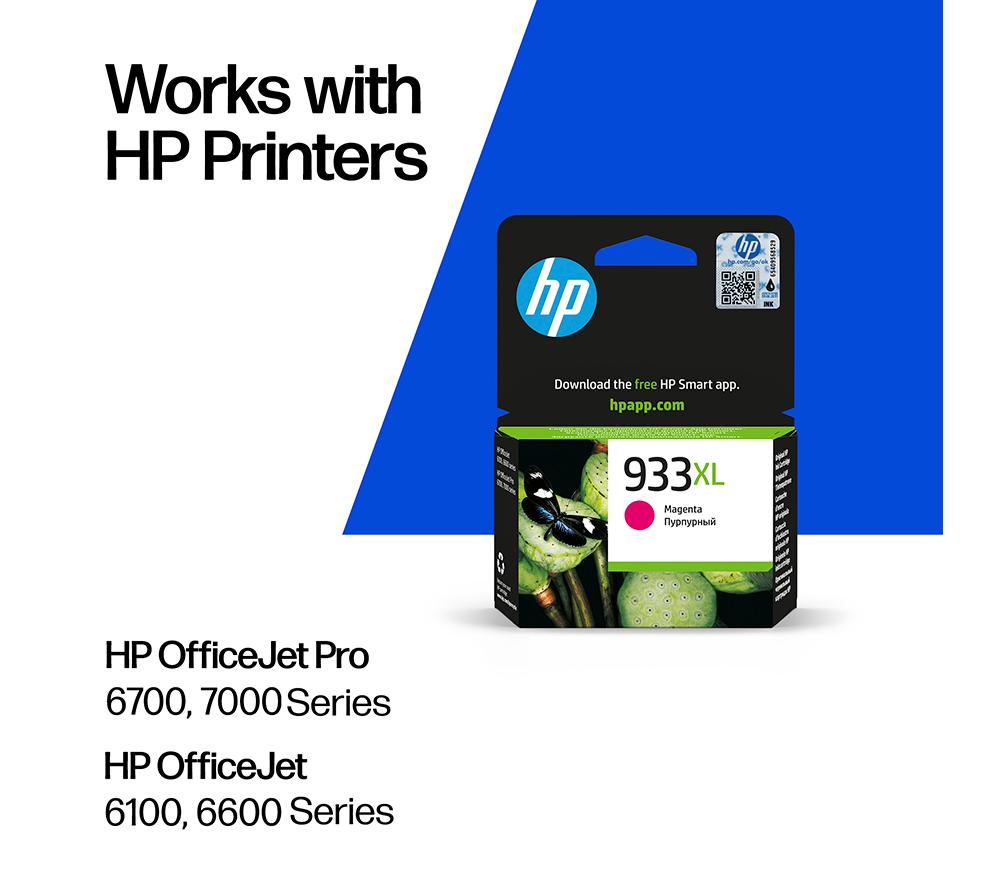 HP 933XL Original Magenta Ink Cartridge image number 2 of 11