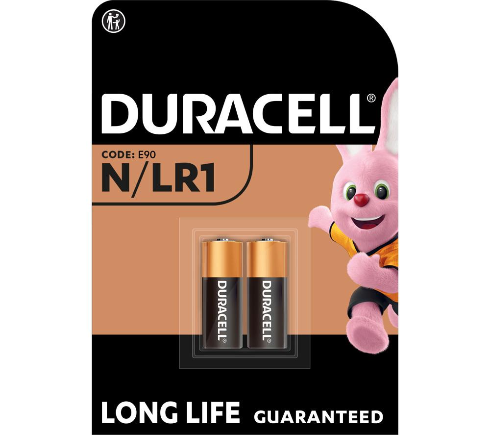 DURACELL MN9100/LR1/KN N Alkaline Batteries - Pack of 2