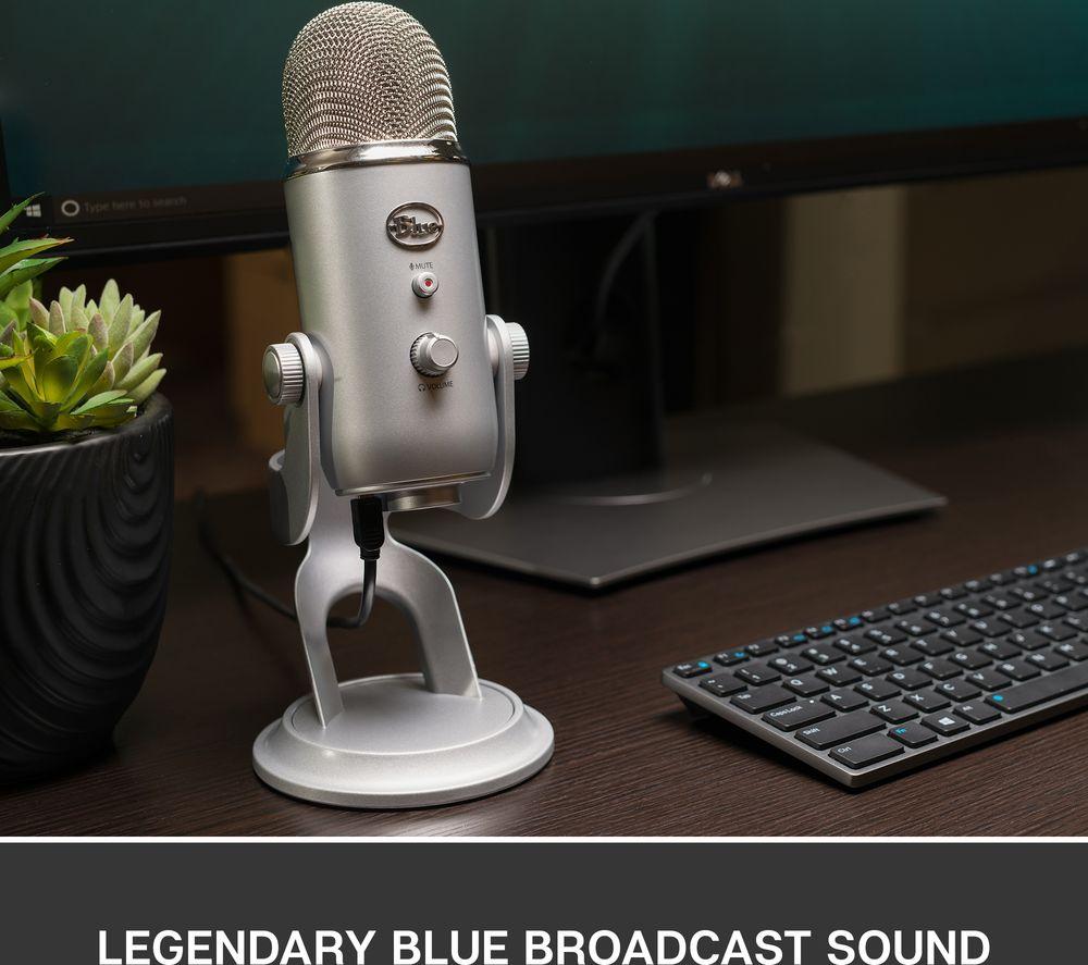 YETI USB Streaming Microphone - Silver image number 14 of 22