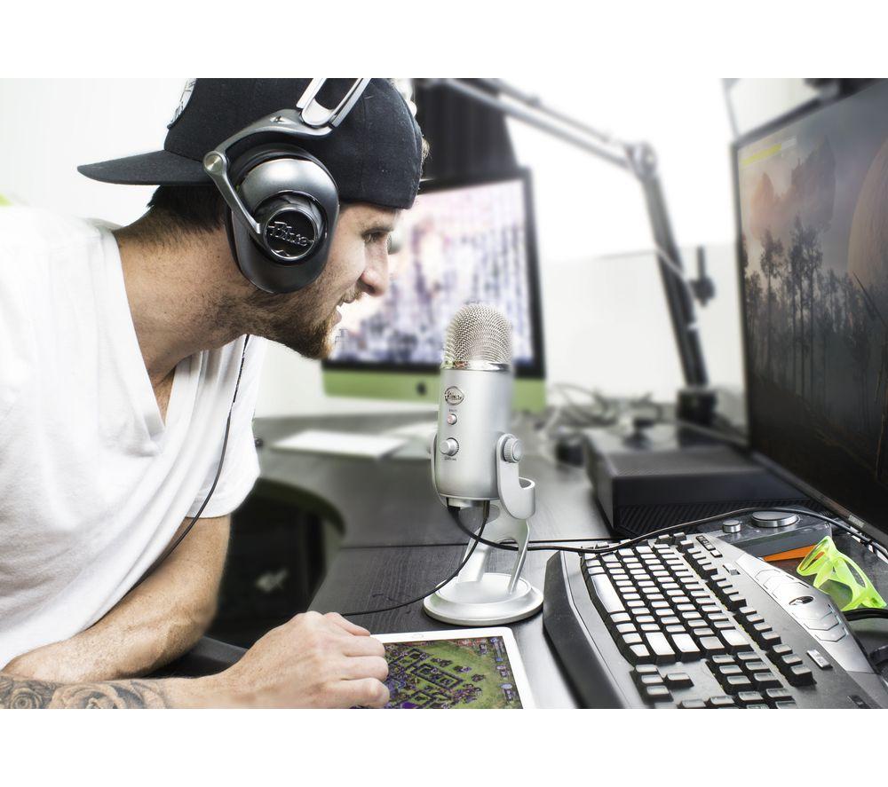 YETI USB Streaming Microphone - Silver image number 18 of 22