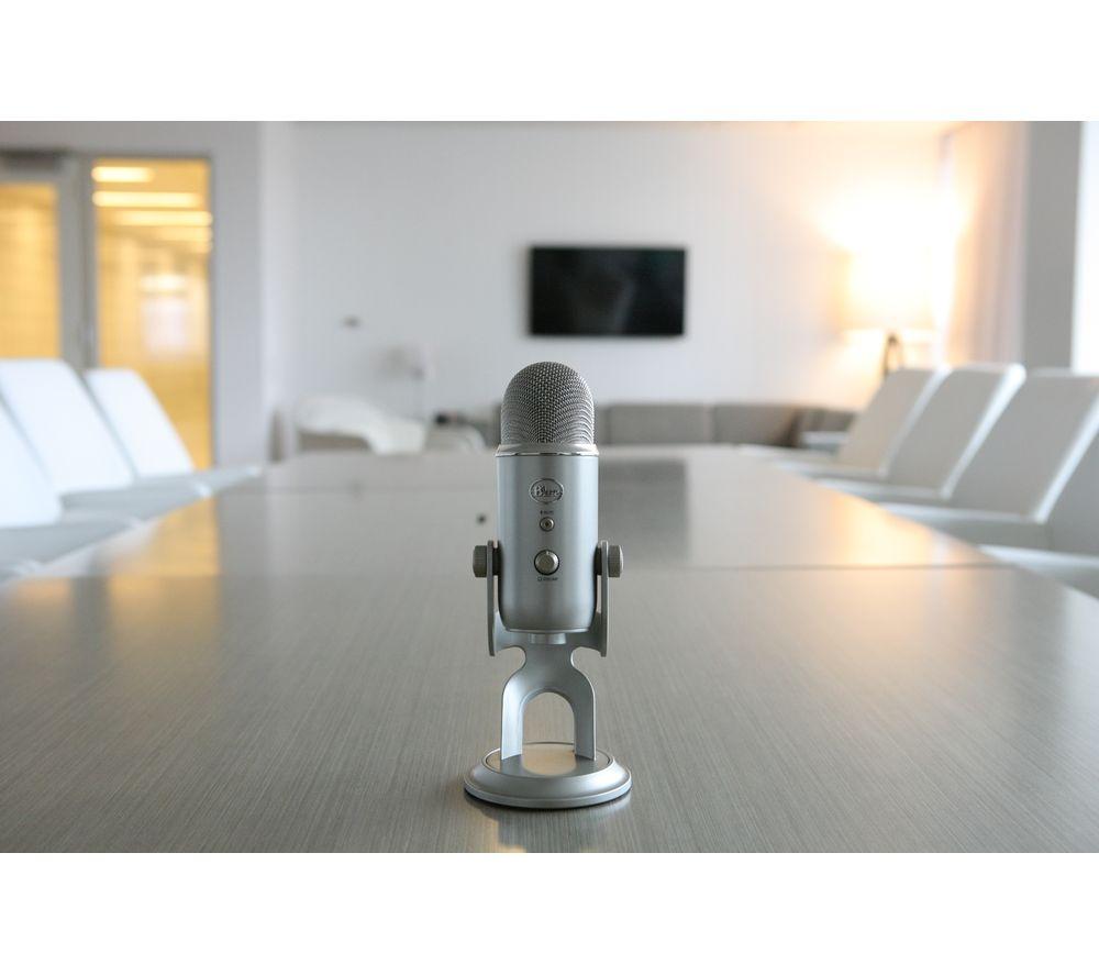 YETI USB Streaming Microphone - Silver image number 21 of 22