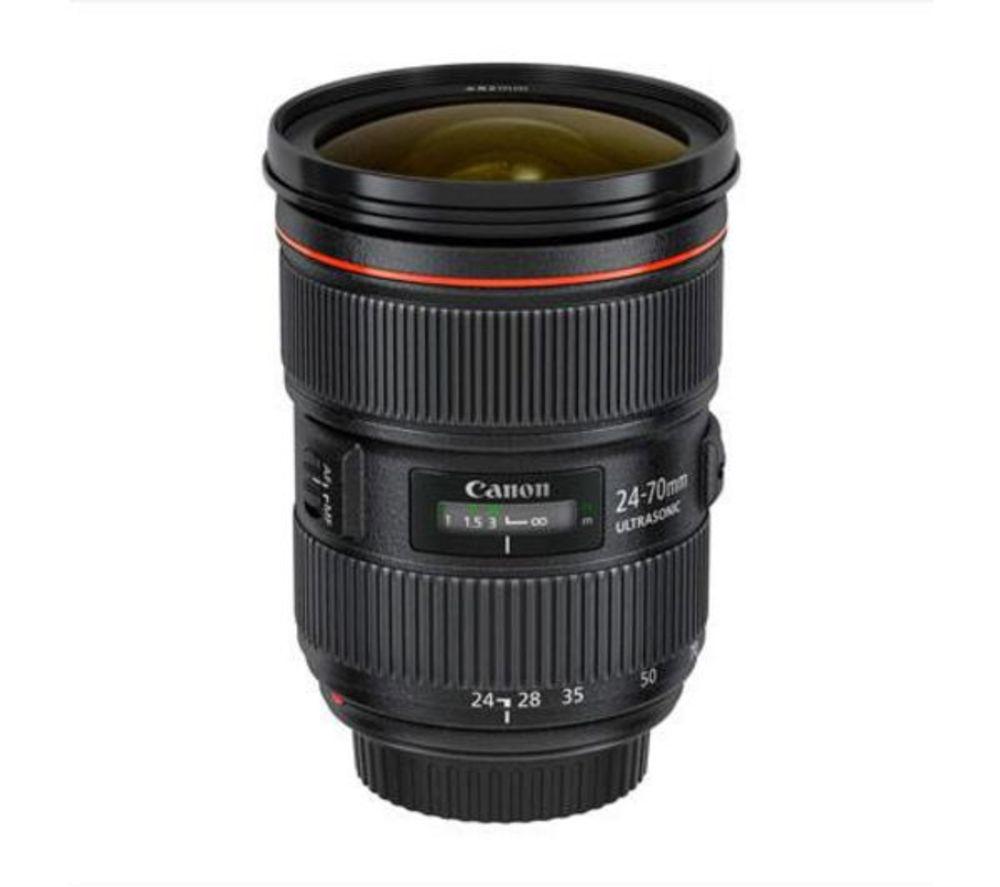 CANON EF 24-70 mm f/2.8L II USM Standard Zoom Lens, Black