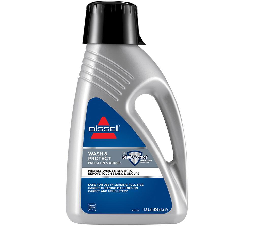 3 X 1.5L Bottles Bissell Wash & Protect Pet Stain & Odour Carpet