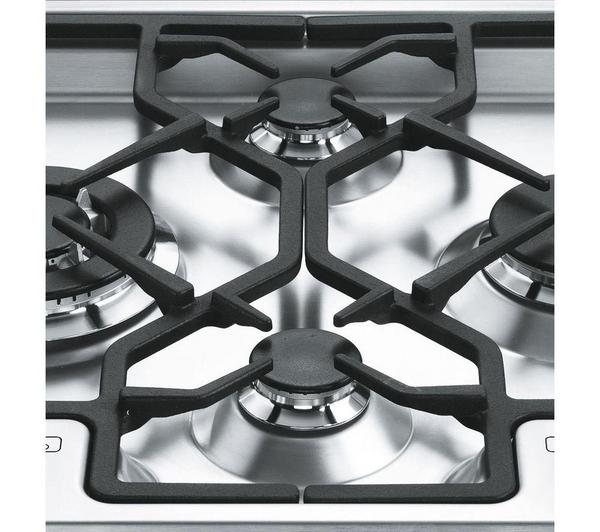 SMEG Classic PGF64-4 Gas Hob - Stainless Steel image number 3