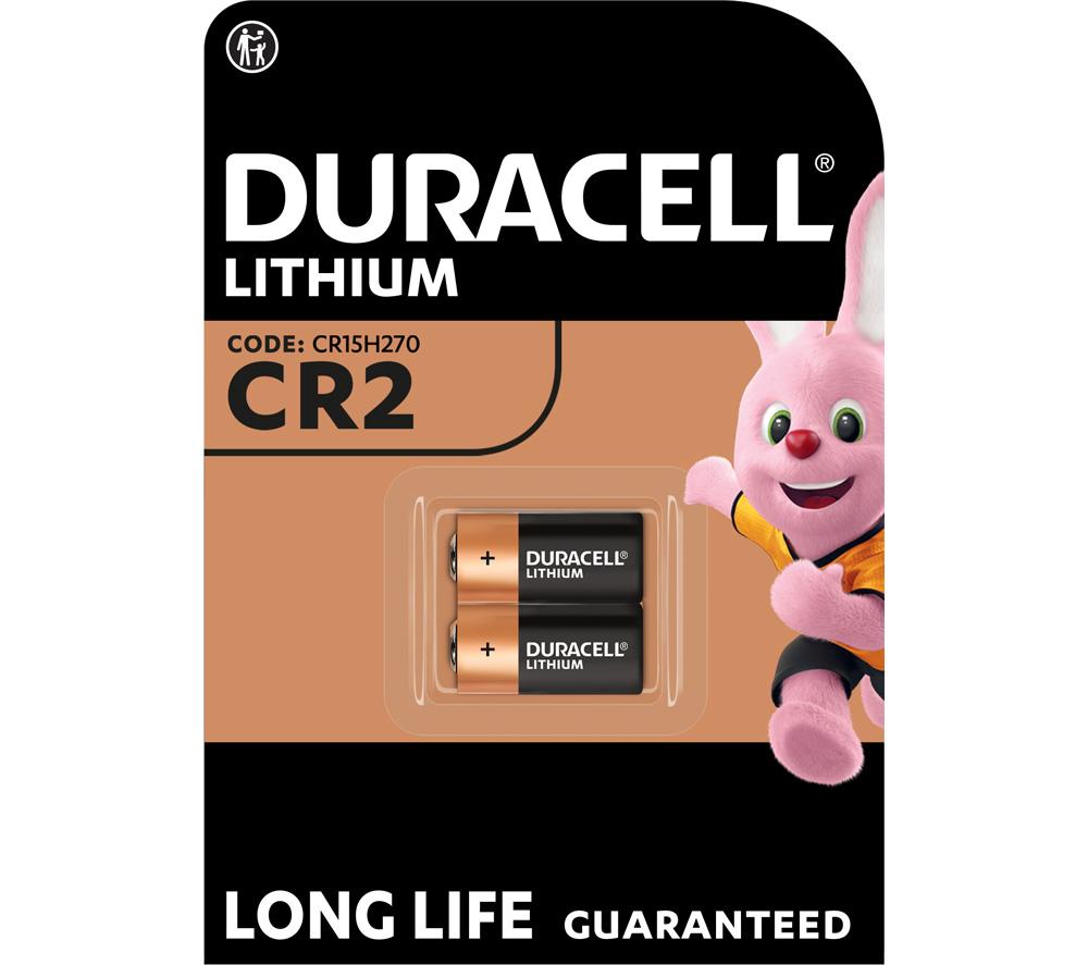 DURACELL Ultra Photo CR2 Batteries - Pack of 2