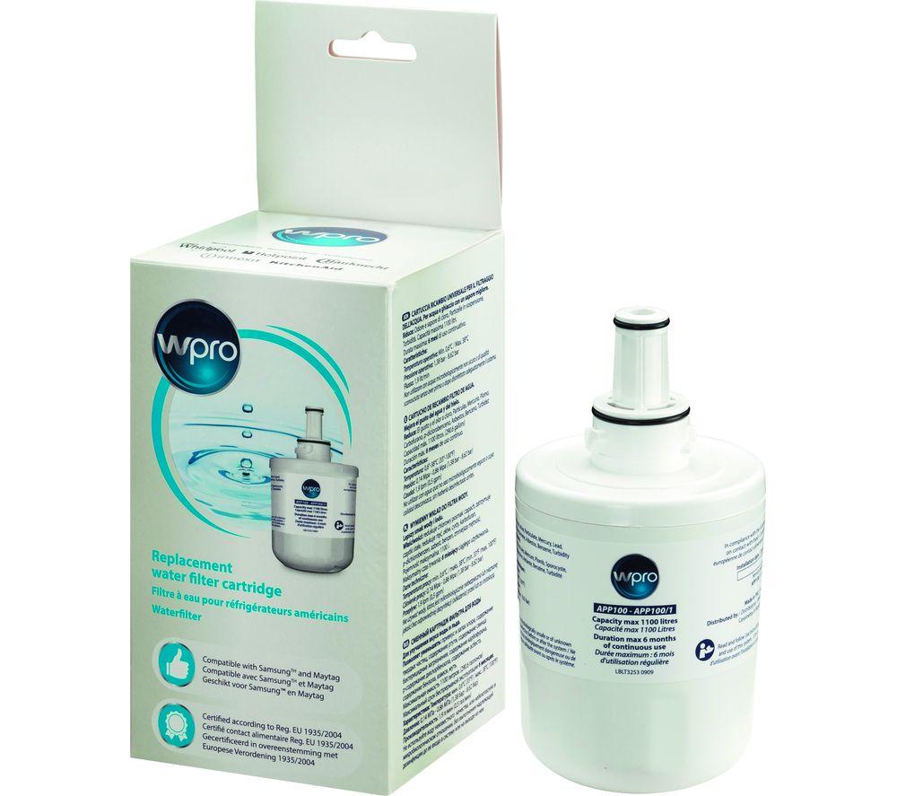 WPRO APP100/1 Replacement Water Filter - for various Side-By-Side Fridges