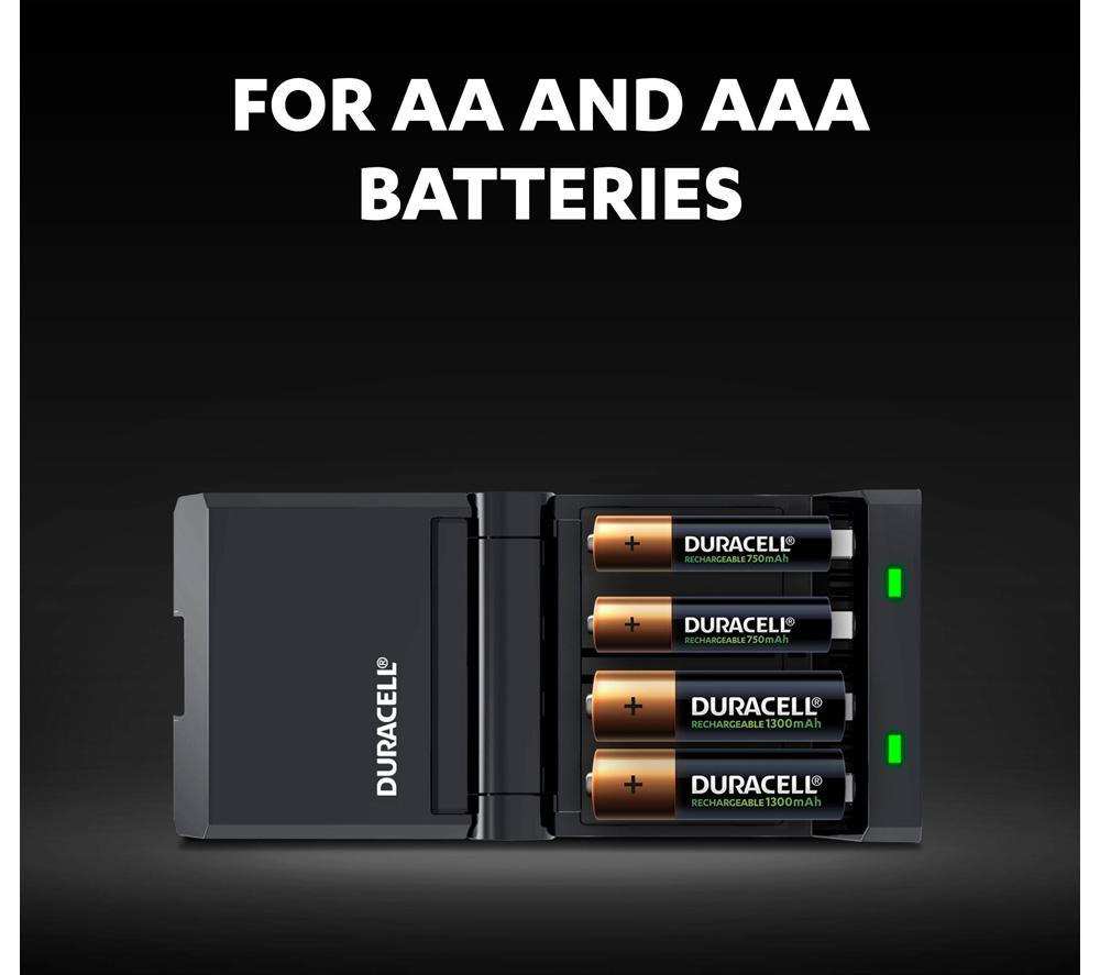 DURACELL CEF27 4-Battery Charger with Batteries image number 3 of 7