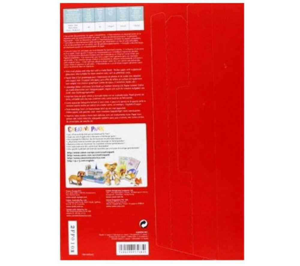 CANON A3 MP-101 Photo Paper - 40 Sheets image number 2 of 2