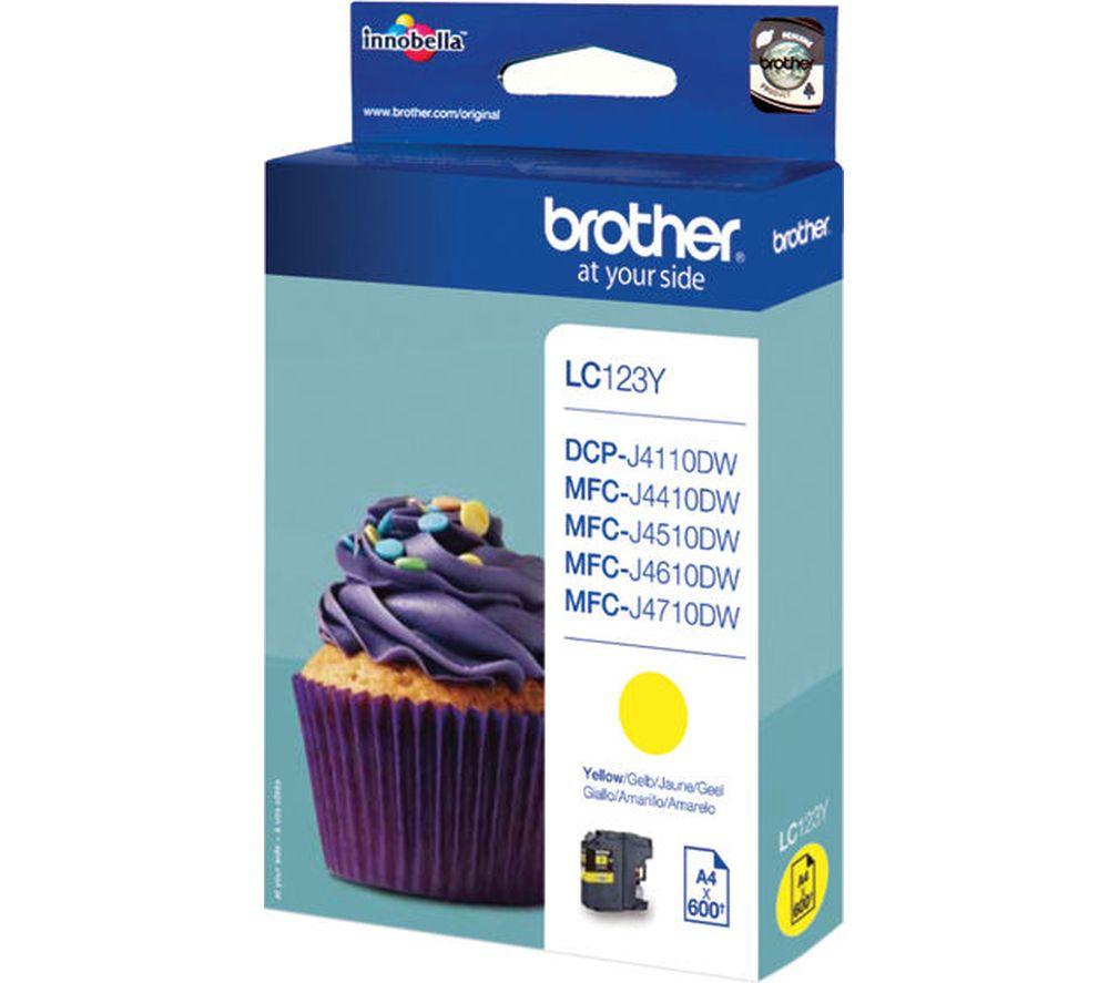 Click to view product details and reviews for Brother Lc123y Yellow Ink Cartridge Yellow.