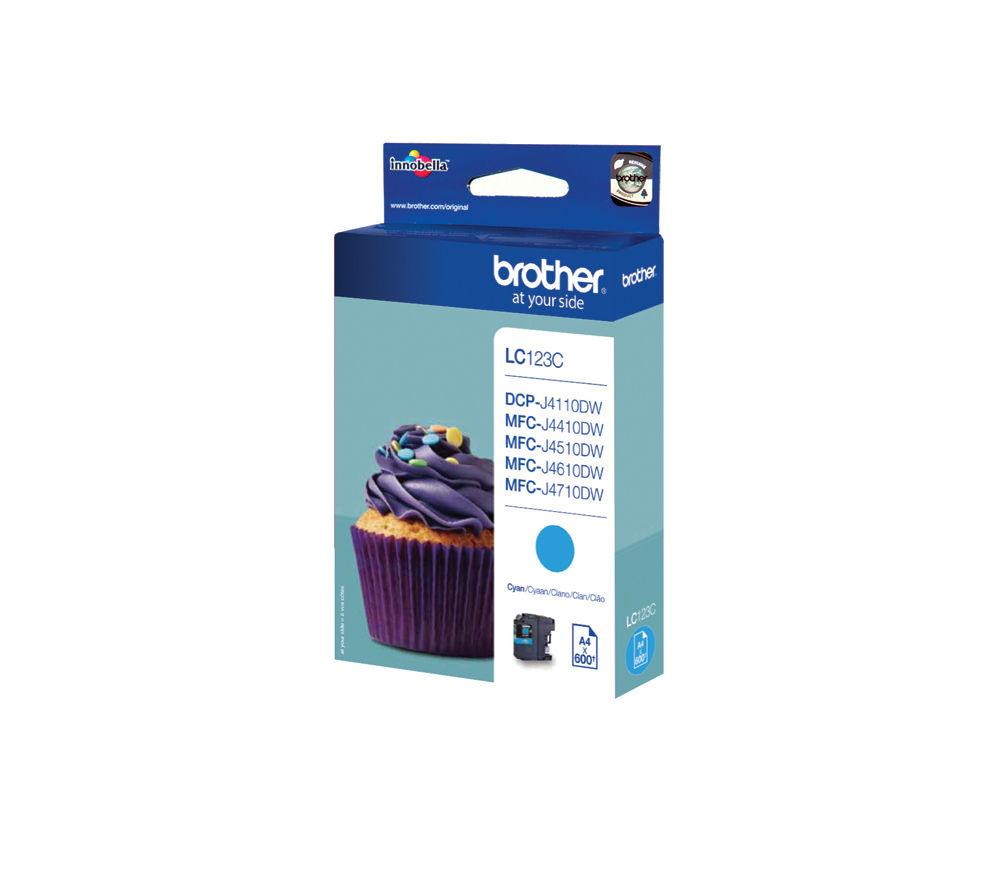Click to view product details and reviews for Brother Lc123c Cyan Ink Cartridge Cyan.