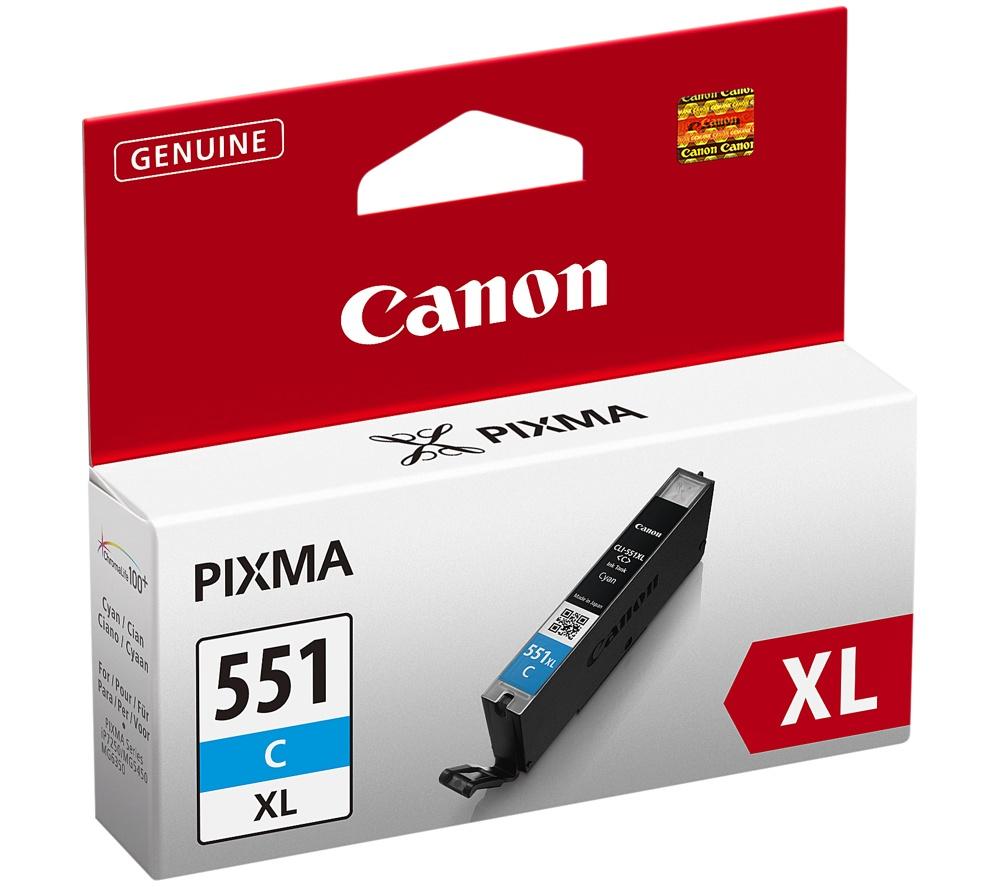 CANON CLI-551 XL Cyan Ink Cartridge image number 2 of 8