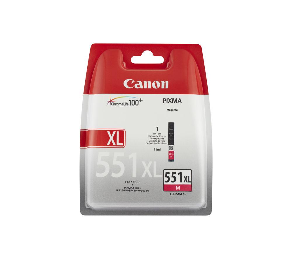 Canon CLI-551M XL Original Inkjet Cartridge, Magenta