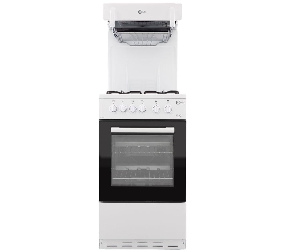 FLAVEL FHLG51W Gas Cooker - White
