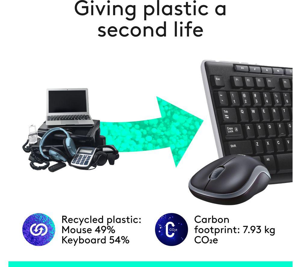 Buy LOGITECH Combo MK270 Wireless Keyboard & Mouse Set | Currys