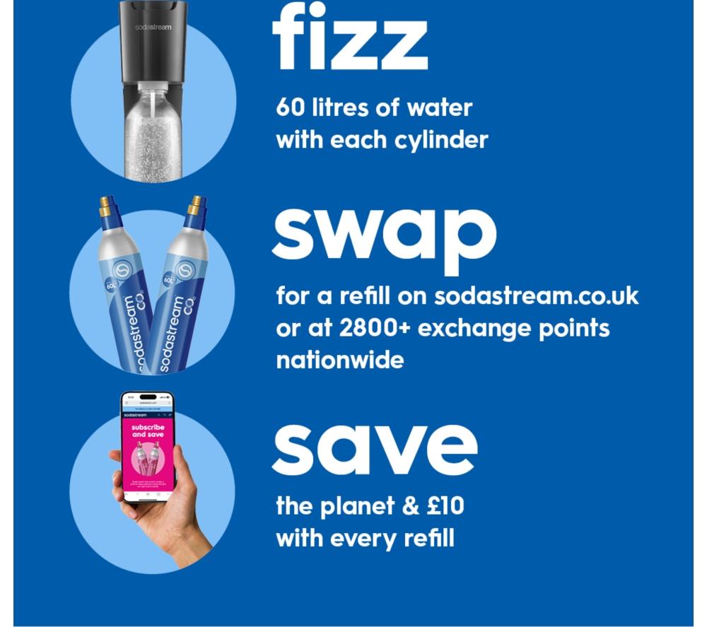 SODASTREAM Spare Gas Cylinder image number 7 of 9