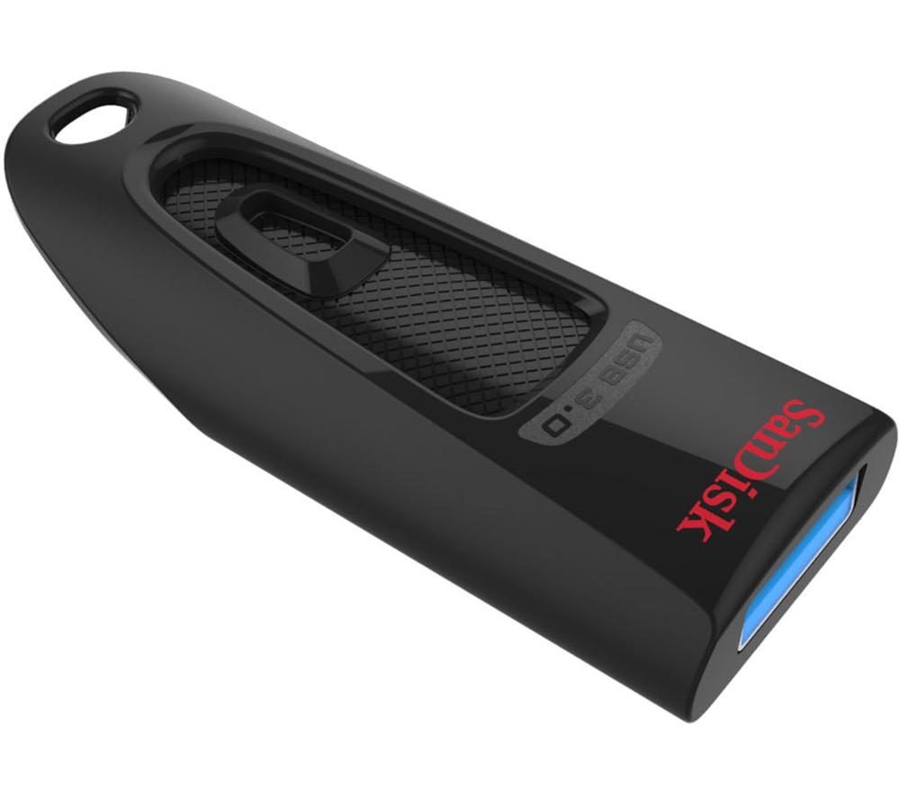 SANDISK Ultra USB 3.0 Memory Stick - 64 GB, Black image number 2 of 5