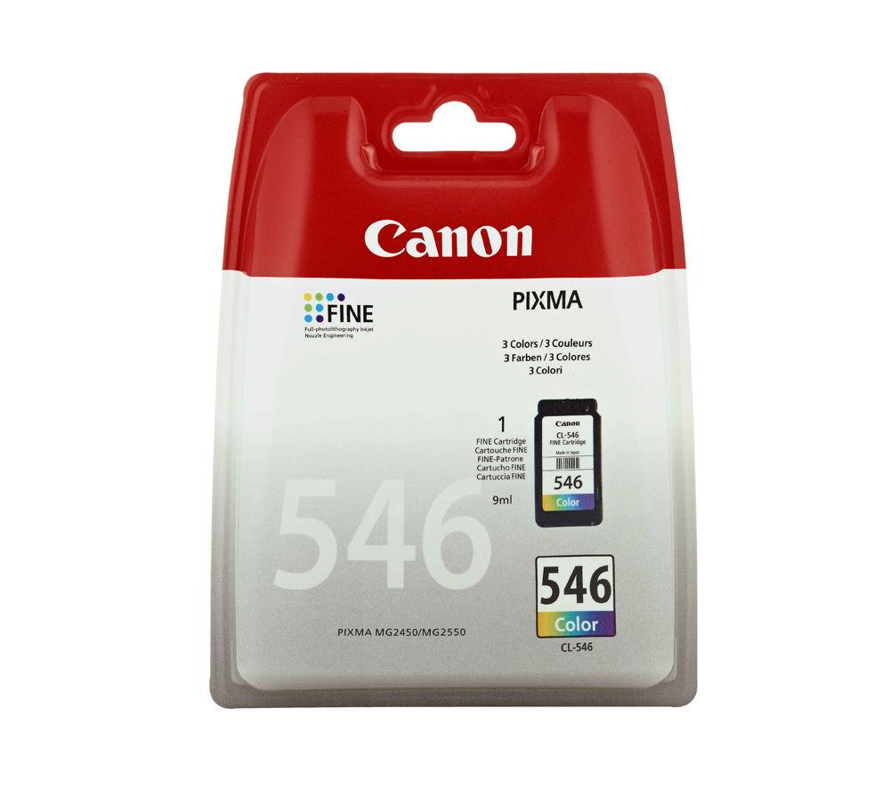 Buy CANON CL546 Tricolour Ink Cartridge Currys