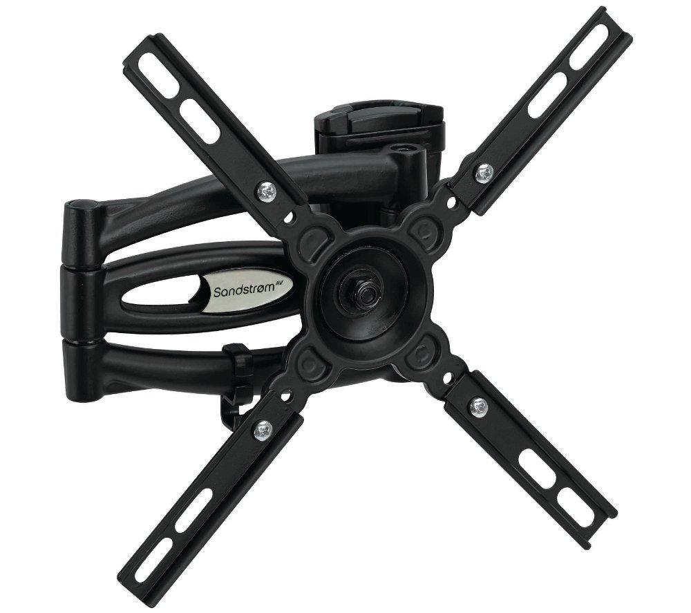 SANDSTROM SFMS14 Full Motion TV Bracket, Black