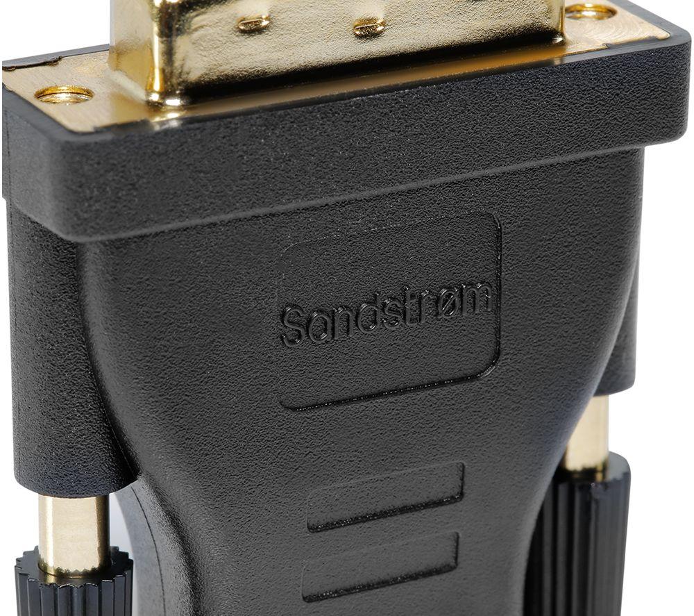SANDSTROM Black Series SHDVA114X HDMI to DVI Adapter image number 5 of 7