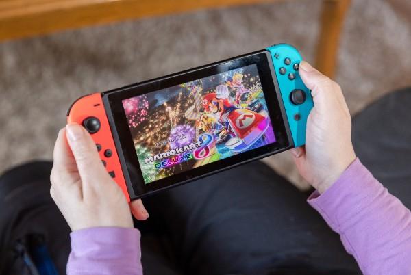 mario kart 8 deluxe on nintendo switch