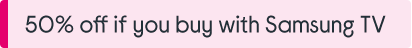 Wk26 2026 50% off Samsung Soundbar WBW IE