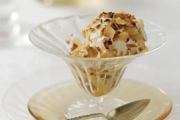 grilled ice cream