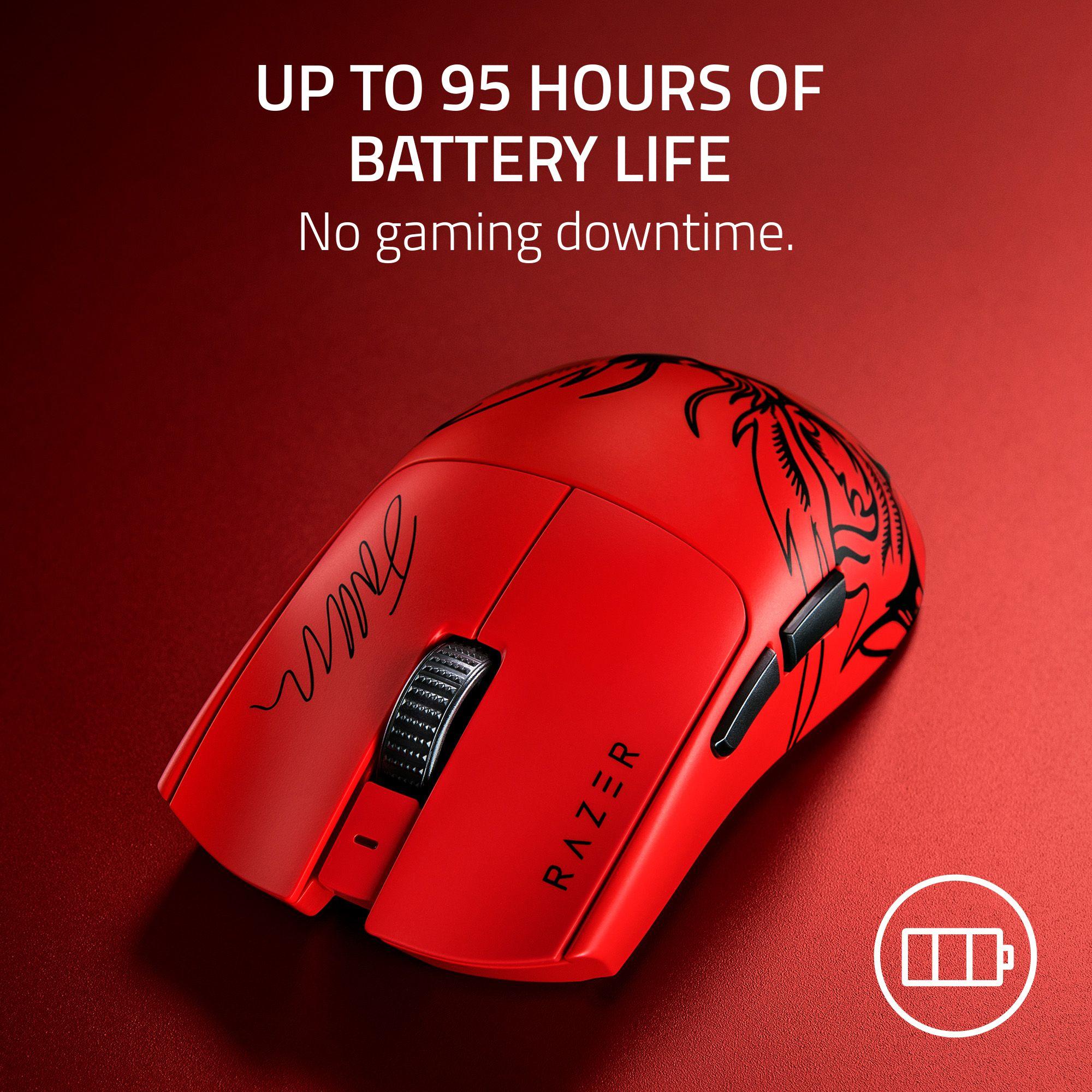Up to 95 hours of battery life No gaming downtime.