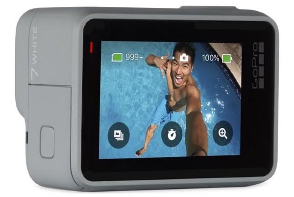 gopro hero7 white action camera