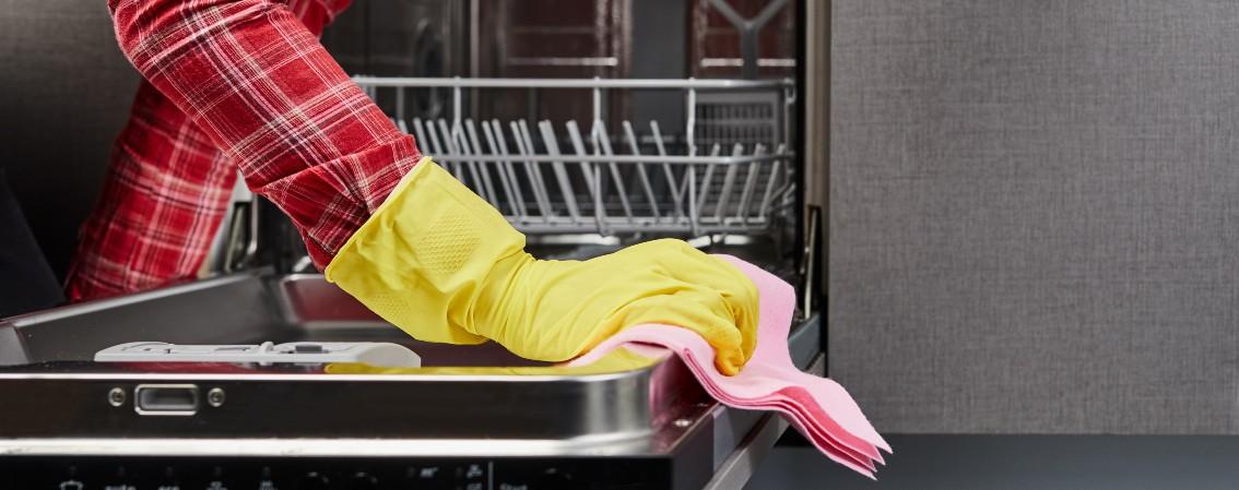 How to clean on sale your dishwasher