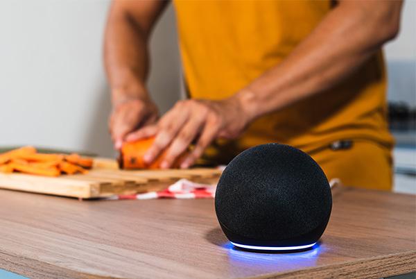 amazon alexa echo dot kitchen