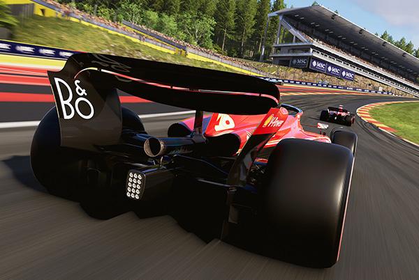 ea sports f1 ferrari eau rouge radillon spa francorchamps belgium track