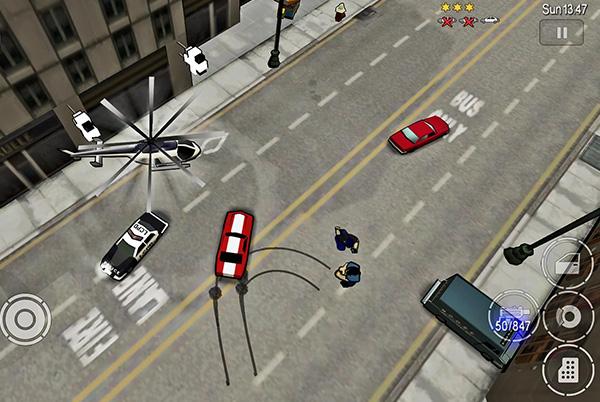 GTA Chinatown Wars gameplay city street