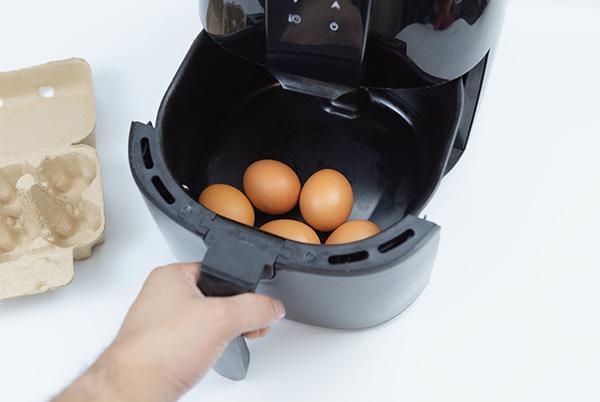Eggs air fryer basket
