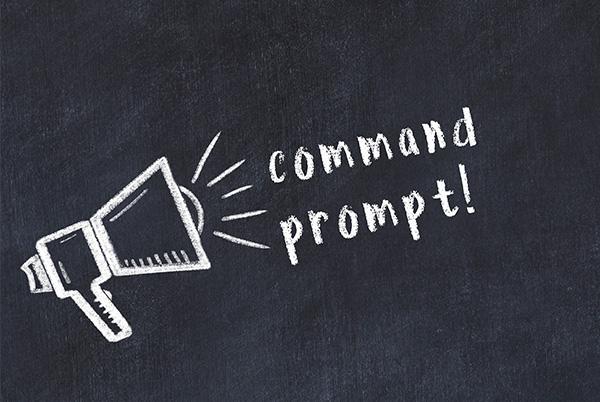Command Prompt megaphone graphic