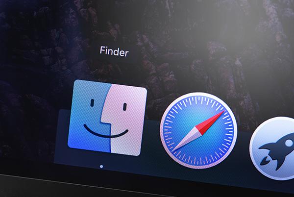 finder app mac screen dock