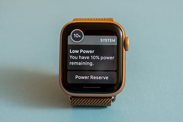 Apple Watch low power mode