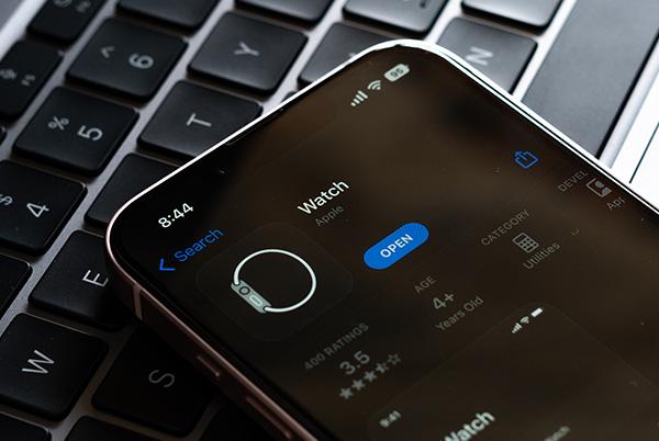 iPhone Apple Watch app store