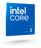 Intel i3 processor badge