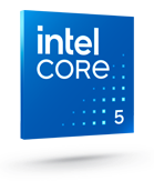 Intel i5 processor badge